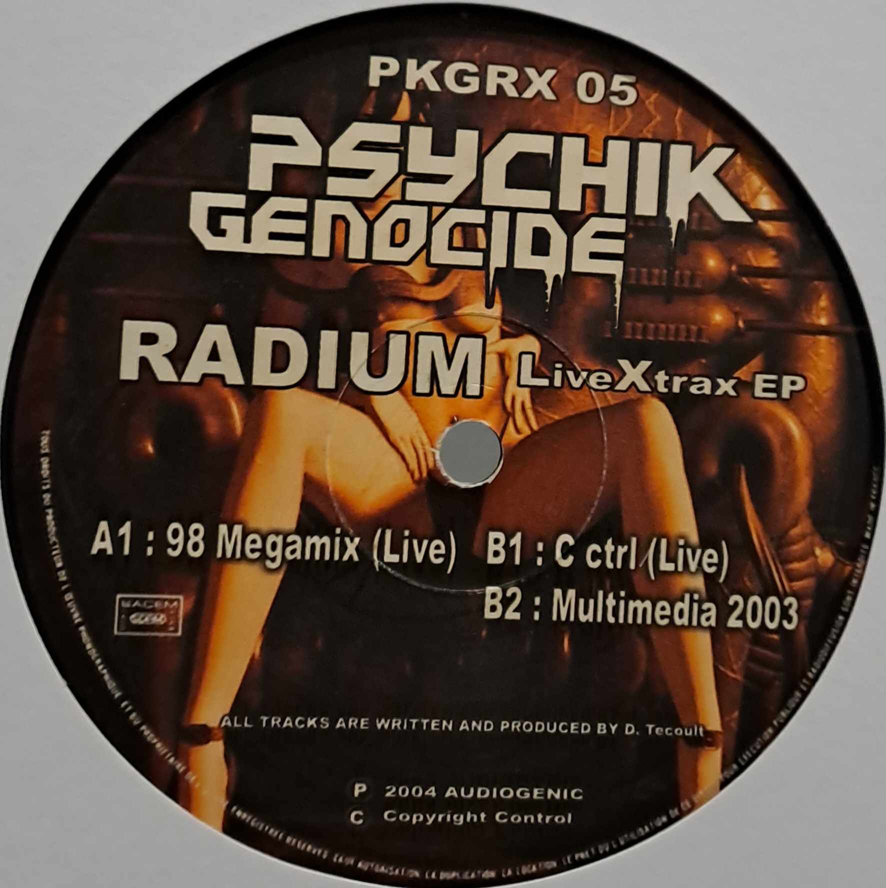 Psychik Genocide RX 05 - vinyle hardcore